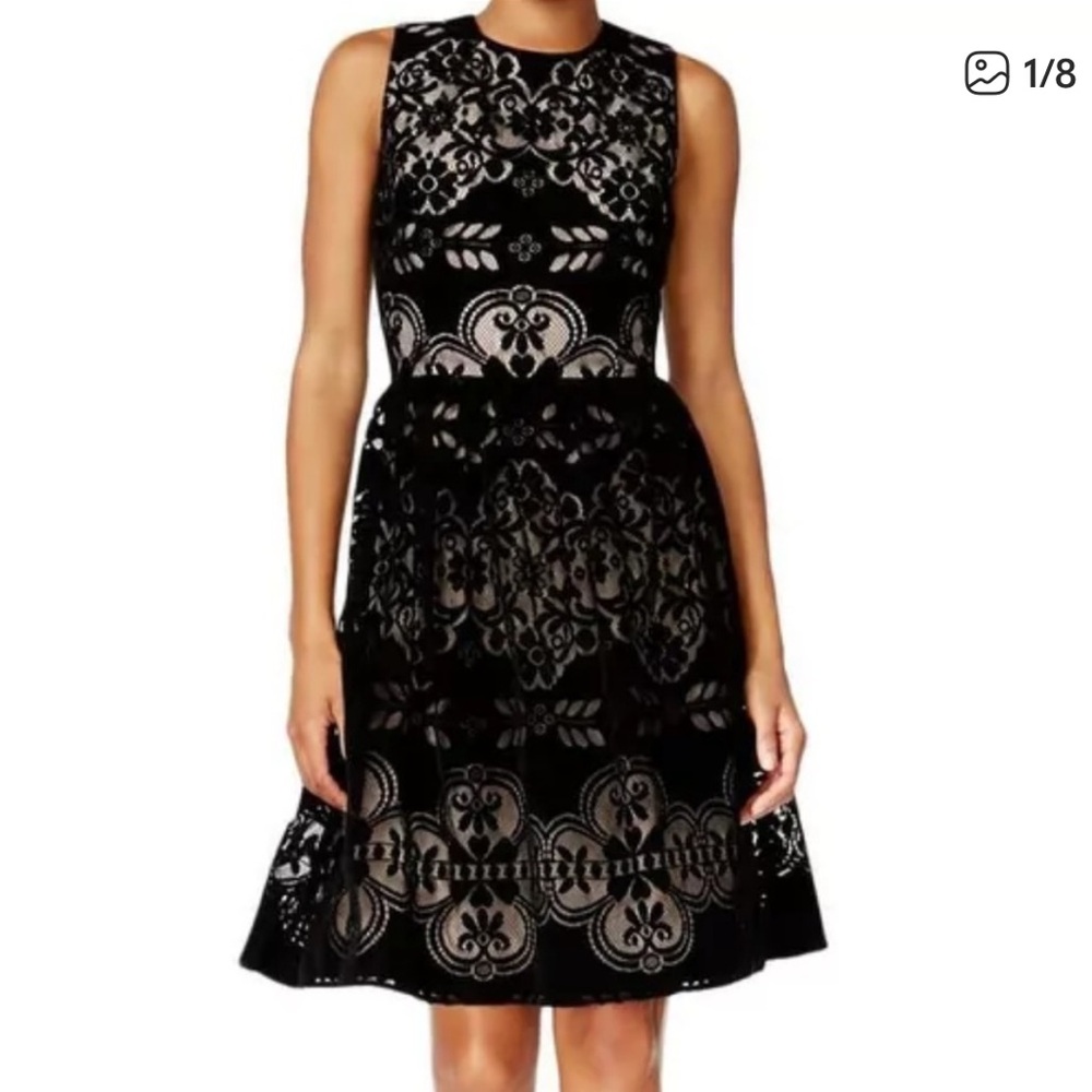 Tommy Hilfiger Black Lace Dress Size S
